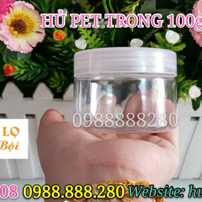 HỦ PET TRONG 100g