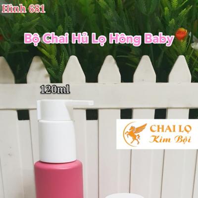 BỘ CHAI LỌ HỒNG BABY