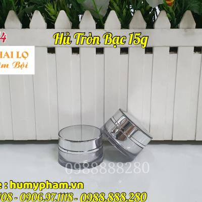HỦ TRÒN BẠC 15g