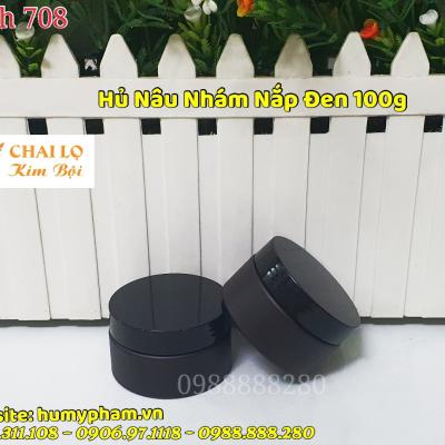 HỦ NÂU NẮP ĐEN 100g