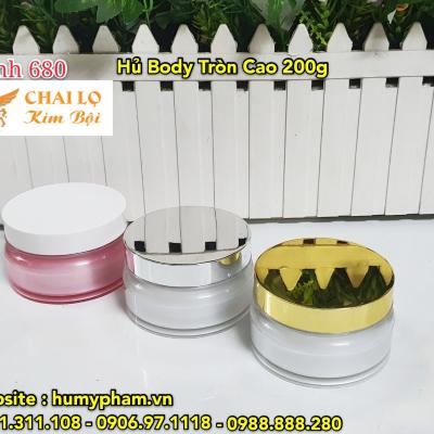 HỦ BODY TRÒN CAO 200g
