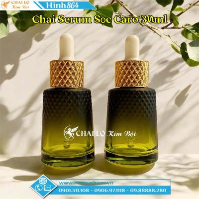 CHAI SERUM SỌC CARO XANH LÁ 40ML