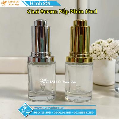 CHAI SERUM NẮP NHẤN 15ml