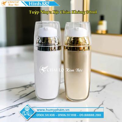 TUÝP NHỰA XỊT CHÂN KHÔNG 30ML