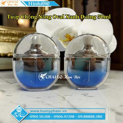 TUÝP CHỐNG NẮNG OVAL XANH DƯƠNG 50ML