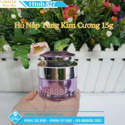 HỦ NẮP TẦNG KIM CƯƠNG 15g