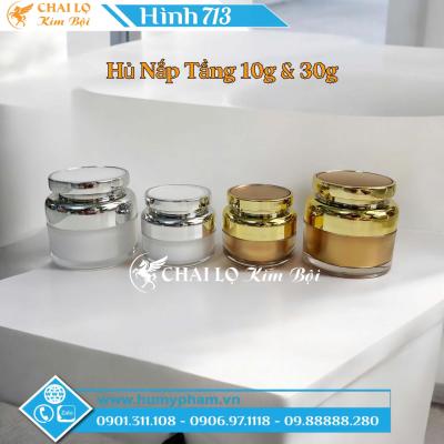 HỦ NẮP 2 TẦNG 10g & 30g