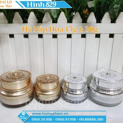 HỦ NẮP HOA