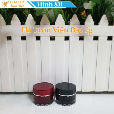 HỦ TRÒN VIỀN BẠC 7g