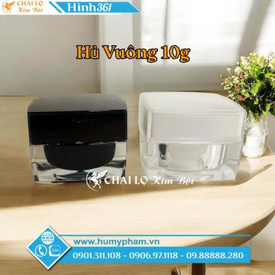 Hủ Vuông Đựng Kem Face