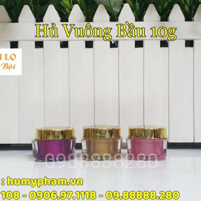 Hủ đựng kem face - Vuông Bàu