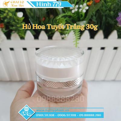 HỦ HOA TUYẾT TRẮNG 30g