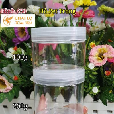 HỦ PET TRONG NẮP NHỰA