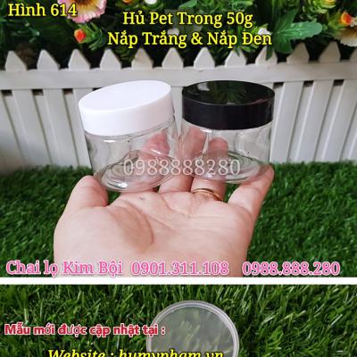HỦ PET TRONG 50g