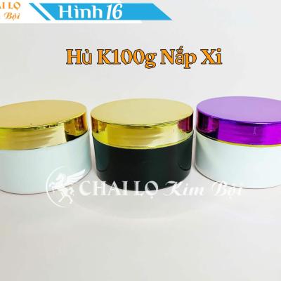 HỦ K100g NẮP XI