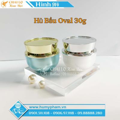 HỦ BẦU OVAL 30g