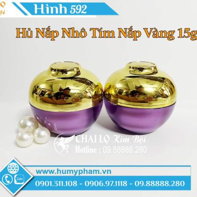 HỦ NẮP NHÔ 15g