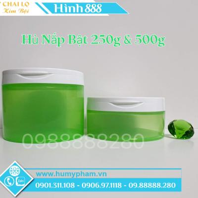 HỦ NẮP BẬT 250g & 500G