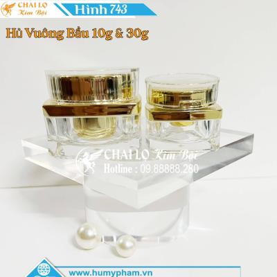 HỦ VUÔNG BẦU VÀNG VÀNG
