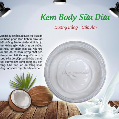 KEM BODY SỮA DỪA