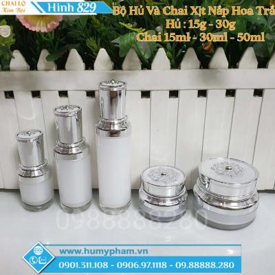 Mẫu Chai Lọ Mỹ Phẩm Đẹp